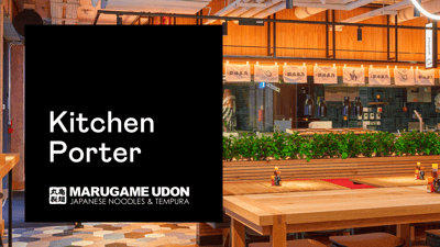 Marugame Kitchen Porter Role Explainer