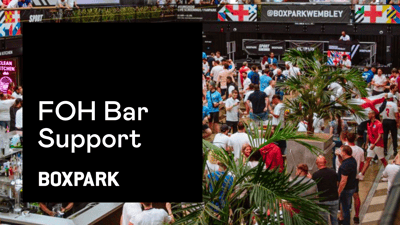 BOXPARK FOH Bar Support Role Explainer Video